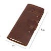 Tolredo Canadian Premium Hunting Journal Top-Grain Cowhide Leather Hunting Logbook