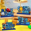 Fathers Day Decorations, 4Pcs Happy Father's Day Wooden Table Centerpieces