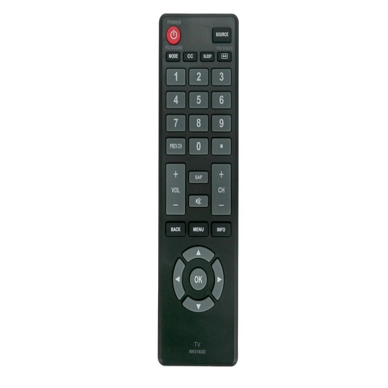 For Sanyo NH316UD Remote Replacement for Sanyo TV FW32D06F FW32D06FB