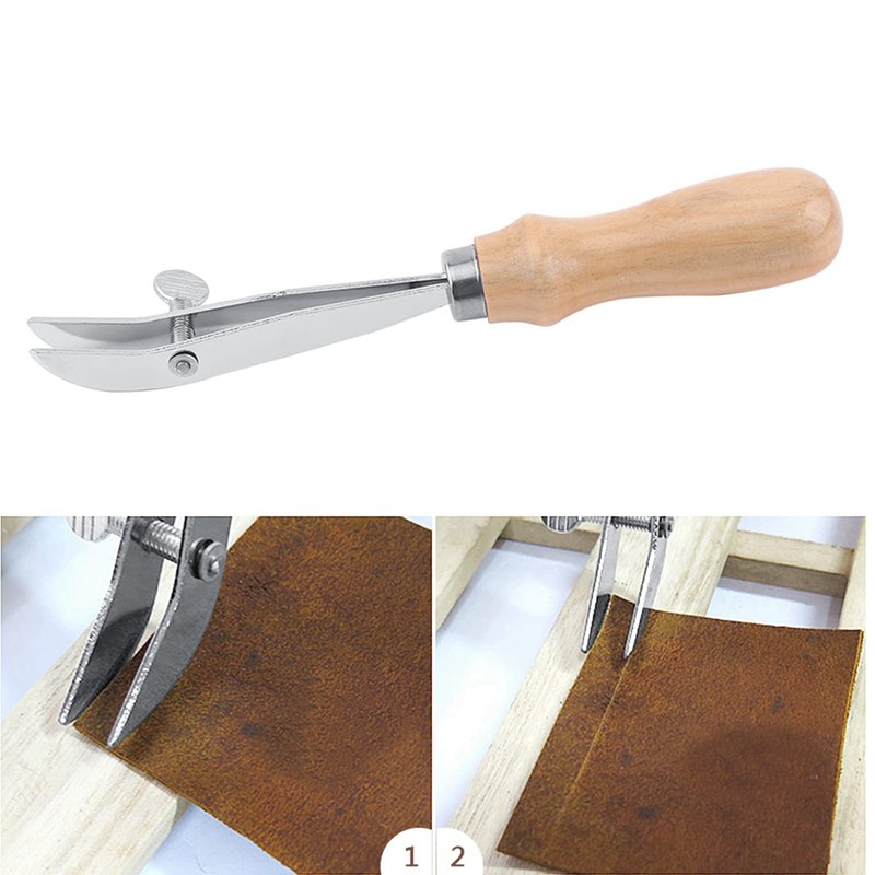 Leather Edge Creaser Edge Creasing Tool Adjustable Leather Edge Creaser