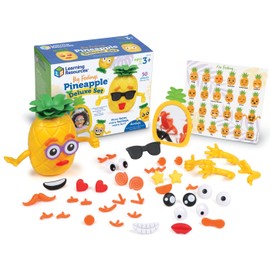 Learning Resources Big Feelings Pineapple Deluxe Set, 50 Pieces, Ages 3+, Social Emotional Learning Toys, Sensory Toys for Toddlers, Speech Therapy Materials, Fine Motor Skills Toys