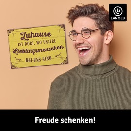 LANOLU Fridge Magnets Funny Favourite People Funny Magnets with Sayings and Funny Motifs 8 x 5.5 cm