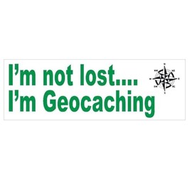 Geocaching Bumper Sticker #D276