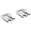 Vaguelly 2pcs Way Power Daisy Chain Cable for Guitar Bass