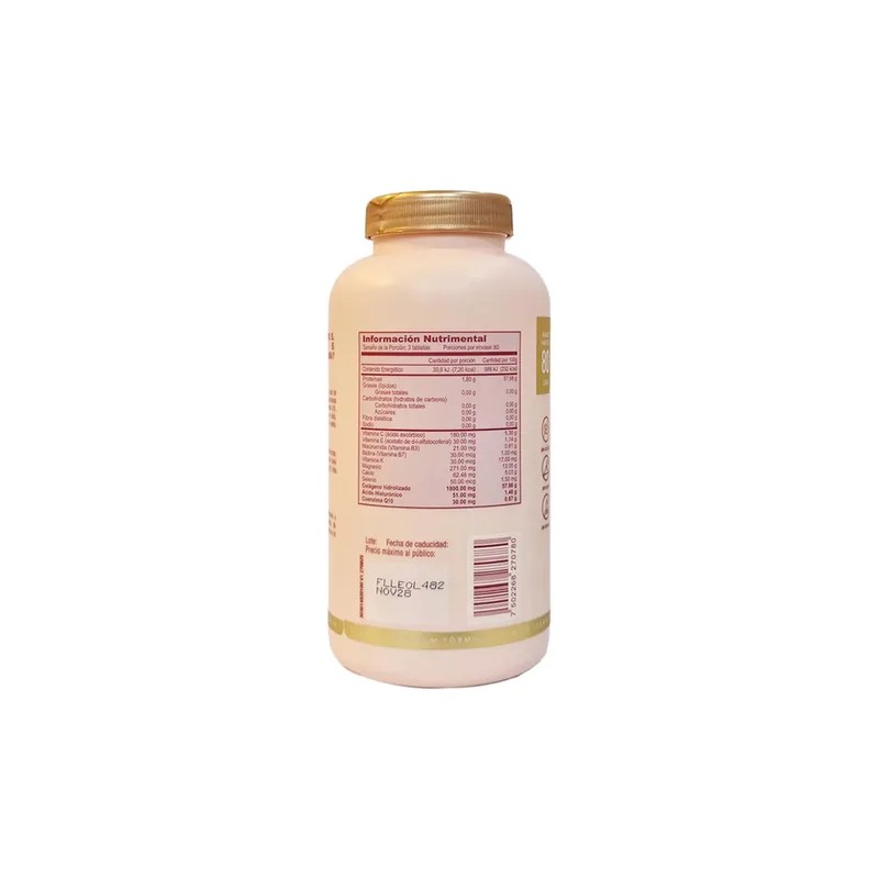 Luminelle Colágeno Hidrolizado, Ácido Hialuronico 240 Tab