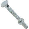 Merriway BH04831 (25 Pcs) Carriage Bolts with Nuts, M8 x