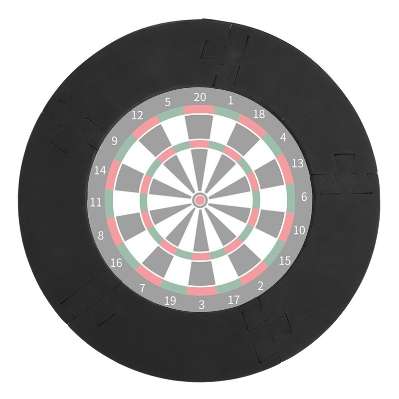 5PCS Dartboard Surround Ring Splicing Dart Board Wall Protection Ring