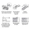 Truper FH-55M, Flexómetro Gripper, contra impacto, 5.5 m, cinta 25