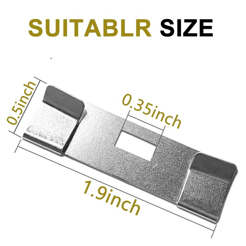 Vertical Blind Repair Vane Savers, Electroplated Vertical Blinds Repair Kit,