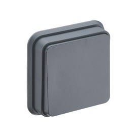 DEBFLEX Cyklone - Toggle Switch Complete - Wall Switch Waterproof IP55 - Indoor/Outdoor - Flush-Mounted - Anthracite - 83 x 83 x 50 mm