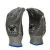 G & F 14431M-DZ 100-Percent Natural Cotton PVC Dots Gloves,
