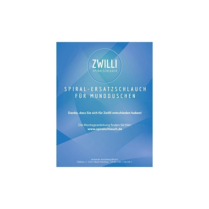 Spiral Replacement Hose for Braun Oral Irrigator (Clear)