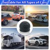 6 Pcs Tow Bar Cover,Universal Trailer Hitch Ball Cover 50mm,Towing