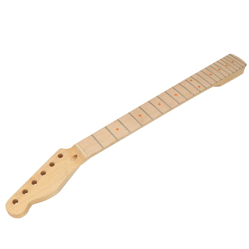 22 Frets Maple Wood Left Hand Guitar Neck Electric Guitar