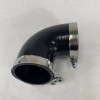 Unbranded Black 3" I.D. to 3" I.D. 90 Degree Silicone
