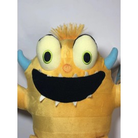 Kohl's Monster "Don't Play with your Food" Plush Stuffed 11" Tall Book Character