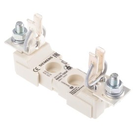 Siemens 3NH3030 LV HRC Fuse Base 690V(1000V) Single-Pole,160A,Size 00 PAD-Type Terminal, 95 SQMM, White