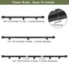 1 1/8 Inch Diameter Curtain Rods 144 to 240 Inches(12-20ft),