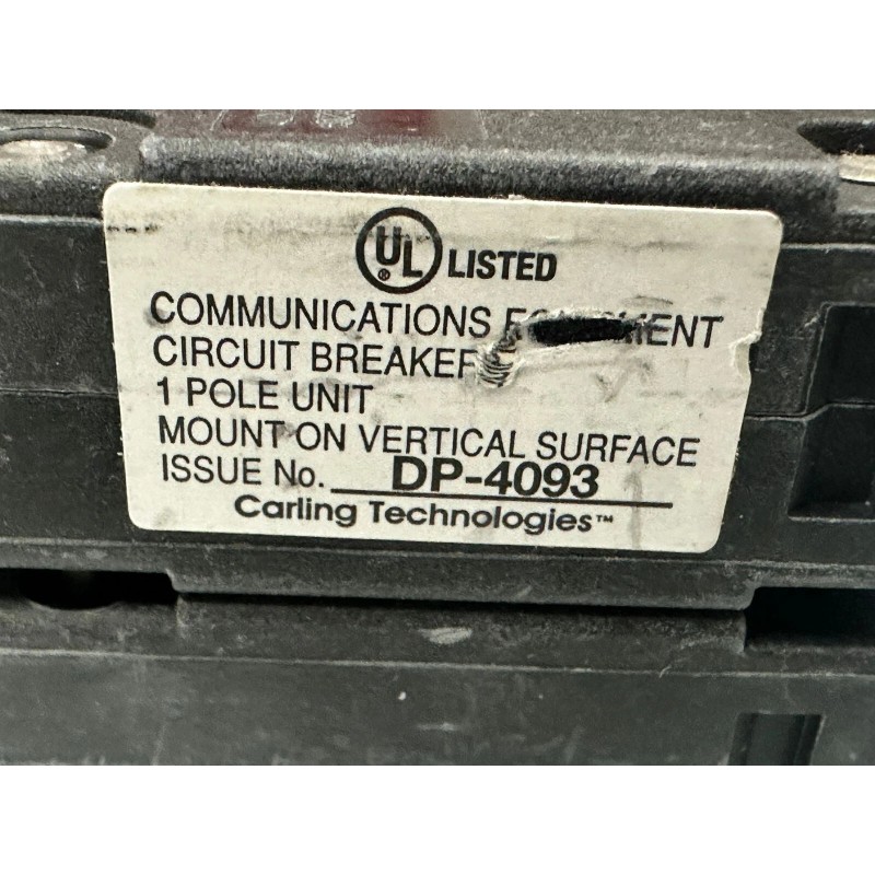 Carling Technologies DP-4093 Circuit Breaker 1 Pole Unit