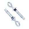 M16 Concrete Wall Eye Screw, Eye Hook Screw with Expandabe