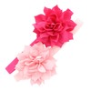 My Lello Baby Petal Flower Headbands Mixed Colors 2-Pack (Shocking