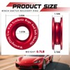 Otoolling 2 Pcs Winch Snatch Recovery Ring 66, 000 Lbs