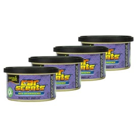 California Scents 7026 Car Scents Monterey Vanilla Air Freshener Car Fragrance 4 pcs