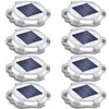 Siedinlar Solar Deck Lights Outdoor 2 Modes LED Dock Driveway