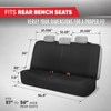 Motor Trend SpillGuard Waterproof Rear Bench Car Seat Cover, Beige