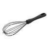 Ballarini 28001-007 Nero Whisk, Silicone, Heat Resistant, Whisk, Whipper, Dishwasher