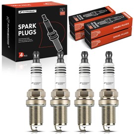 A-Premium - Bujías de iridio y platino compatibles con Volkswagen Jetta, Passat, Golf & Subaru Impreza & Kia & Dodge & Hyundai & & Volvo & Suzuki & Saab & Pontiac & Plymouth, paquete de 4