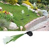 Solar Powered Flower Lights Waterproof Outdoor Solar Garden Stake Lights