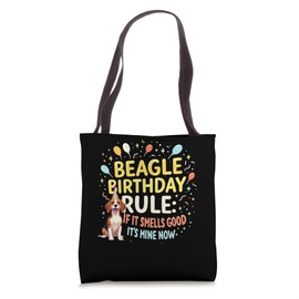 Funny Birthday Gift Beagle Dog Tote Bag