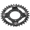 Keenso 104BCD Chainring, 32T Chainring Mid Drive Chainring Adapter Aluminum