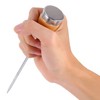 Lovelysp Stainless Steel Ice Pick Ice Pick Tool Wooden Handle