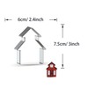 WJSYSHOP Farmhouse House Shape Cookie Cutter
