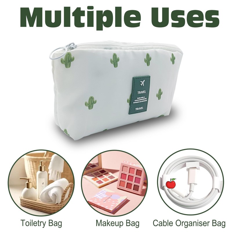 KASESSS 2 Pcs Cable Organiser Bag, Small Travel Cable Organiser,