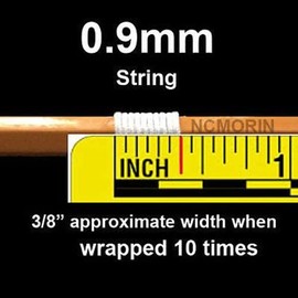 1.8mm White Window Blind Cord, String (50 feet)