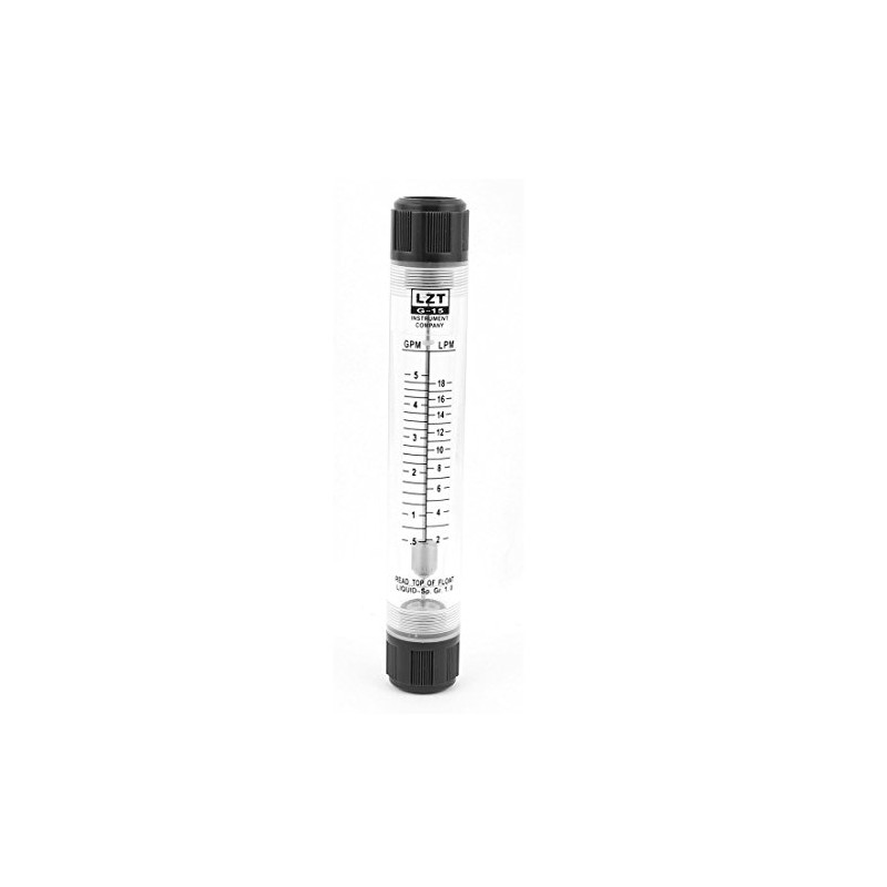 Nxtop LZT G-15 0.5-5GPM 2-18LPM Water Flow Meter Panel Type