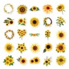 Bric Dodo Pack of 50 Sunflower Stickers Car Laptop Phone