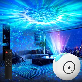 Galaxy Projector, Star Projector for Bedroom, Night Light for Kids Room with Timer and Remote, Gifts for Adults, Teens, Christmas, Birthday