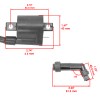 Caltric Ignition Coil for Yamaha Trailway 200 TW200 1998-2007 Motorcycle