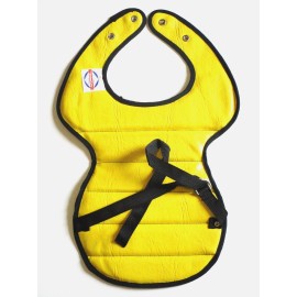 The C.E. White Co. NOS Vintage 1970'sYellow Motocross Chest Protector - Motorcycle MX AHRMA - Youth