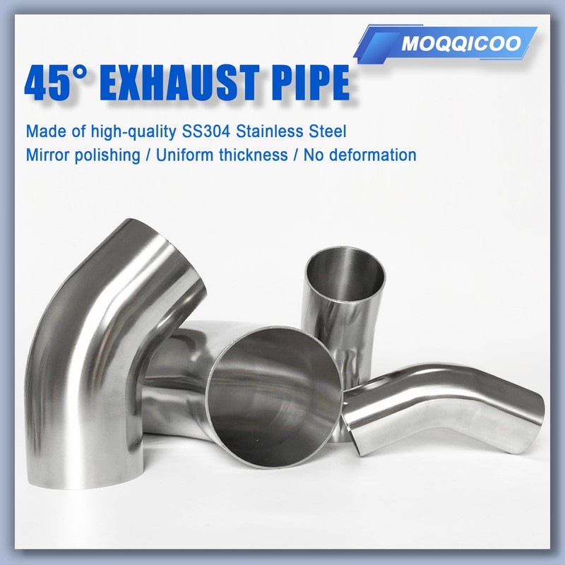 2 Inch 45 Degree Elbow Stainless Mandrel Bend Elbow -