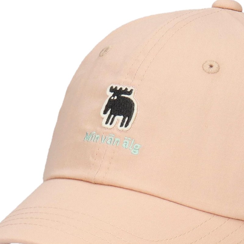 Mozu Kids Logo Twill Mesh Cap, Pink
