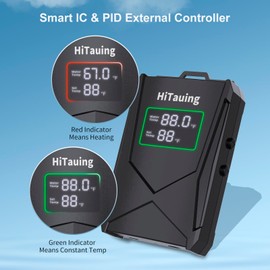 HiTauing Aquarium Heater, Upgrade AP01 300W/500W/800W/1000W Fish Tank Heater with Intelligent IC Chip Controller-Fast Heating, Precise Temperature Control for Saltwater and Freshwater