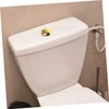 Operitacx Gold Toilet Dual Flush Button Brush Gold Dual Flush