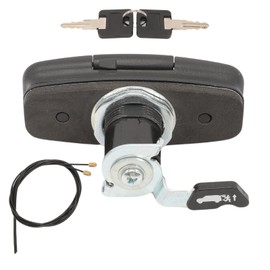 113436 Kit de mango giratorio negro para tapas de camión Leer 100XQ, 100XL, 100XR y TSC700 Tonneau con cables y 2 llaves