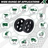 CheeMuii 8 Inch Lawn Mower Wheels 2 Pack 8" Push