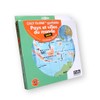 Caly Maxi Inflatable Globe, Countries and Cities of the World,